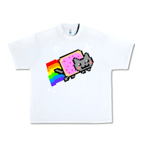 White nyan cat t shirt Urban Heavy Tee - artisFamous