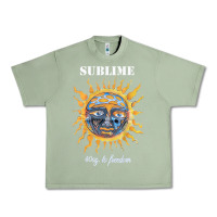 Oil Green licensed vintage sublime, gift for women men t shirt Urban Heavy Tee - artisFamous