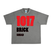 Tornado 1017 Brick Squad Black Red Urban Heavy Tee - artisFamous