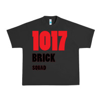 Pigment Black 1017 Brick Squad Black Red Urban Heavy Tee - artisFamous