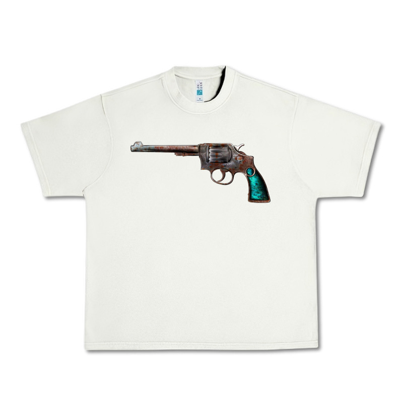 Revolver Handgun Urban Heavy Tee by artisFamous | Teevron