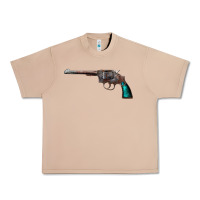 Burro Revolver Handgun Urban Heavy Tee - artisFamous