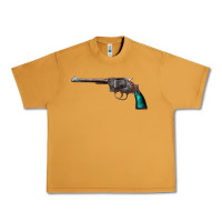 Peanut Butter Revolver Handgun Urban Heavy Tee - artisFamous