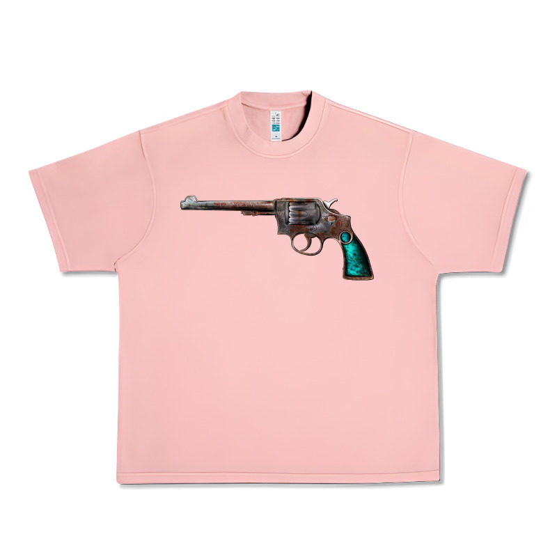 Revolver Handgun Urban Heavy Tee by artisFamous | Teevron