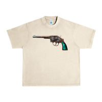 Sandshell Revolver Handgun Urban Heavy Tee - artisFamous