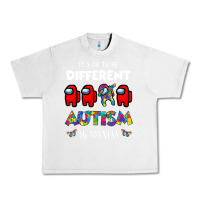 Lunar Rock a.mong us it's o.kay to be different autism awareness t shirt Urban Heavy Tee - artisFamous