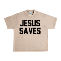 French Oak jesus saves christian faith trust in god lord christ Urban Heavy Tee - artisFamous