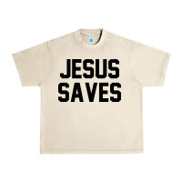Sandshell jesus saves christian faith trust in god lord christ Urban Heavy Tee - artisFamous