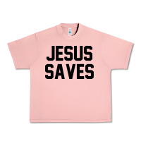 Salmon jesus saves christian faith trust in god lord christ Urban Heavy Tee - artisFamous