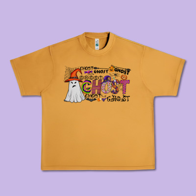 Ghost Urban Heavy Tee Designed By Cowhidedigitalart
