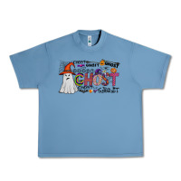 Pebble Blue ghost Urban Heavy Tee - CowhideDigitalArt