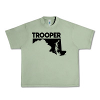 Oil Green maryland state trooper Urban Heavy Tee - artisFamous