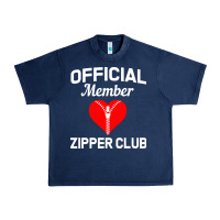 Navy open heart surgery zipper club bypass get well recovery gift Urban Heavy Tee - artisFamous