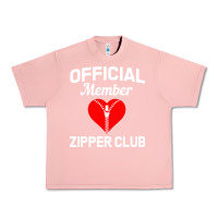 Salmon open heart surgery zipper club bypass get well recovery gift Urban Heavy Tee - artisFamous
