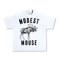 White modest mouse Urban Heavy Tee - artisFamous