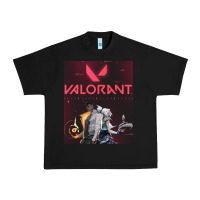 Black valorant gaming design Urban Heavy Tee - artisFamous