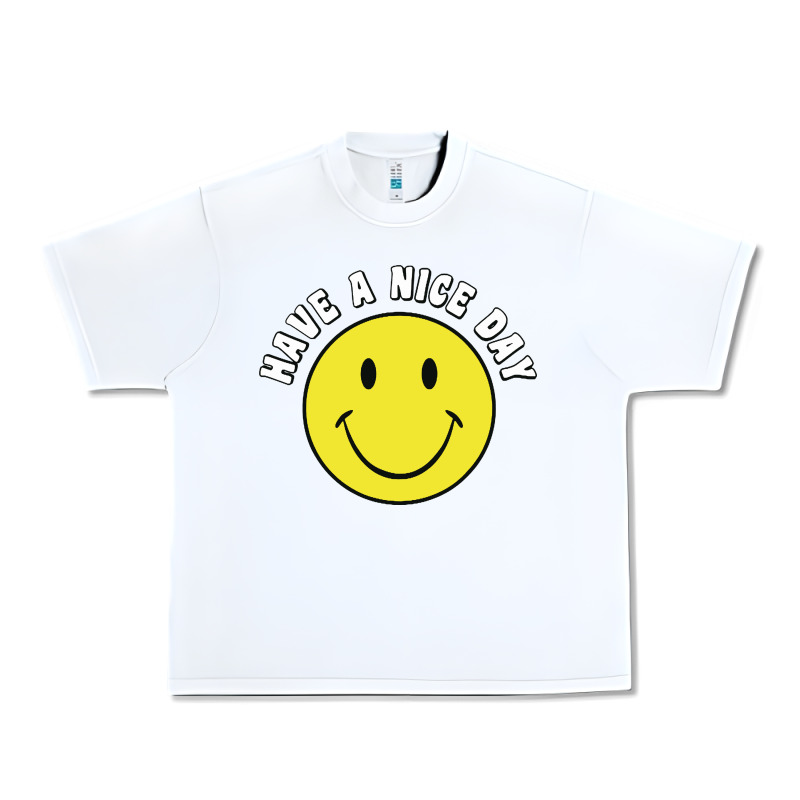 Retro   Have A Nice Day   Smile Happy Face Urban Heavy Tee by artisFamous | Teevron