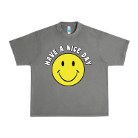 Tornado retro   have a nice day   smile happy face Urban Heavy Tee - artisFamous