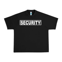 Black security Urban Heavy Tee - artisFamous