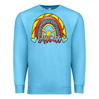 Ocean Blue Softball Rainbow Premium Sweatshirt - RanaPortraitStore