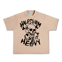 Burro Skull I like It Heovy Halestorm Urban Heavy Tee - artisFamous