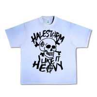 Grape Ice Skull I like It Heovy Halestorm Urban Heavy Tee - artisFamous
