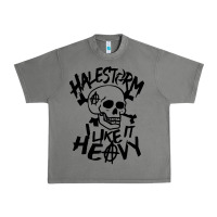 Tornado Skull I like It Heovy Halestorm Urban Heavy Tee - artisFamous
