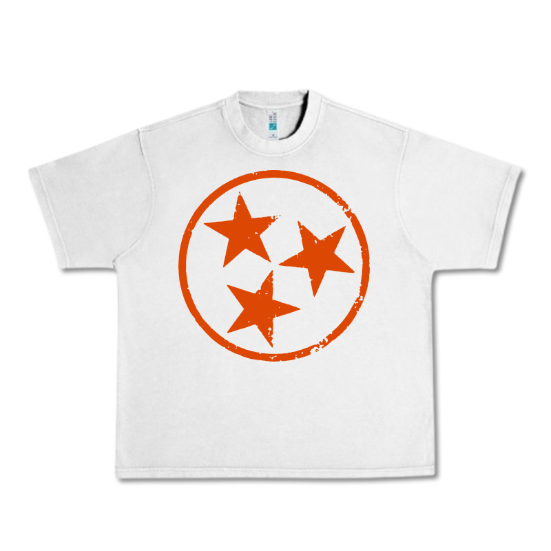 Tennessee Flag Vintage Grunge Distressed Graphic Urban Heavy Tee by artisFamous | Teevron