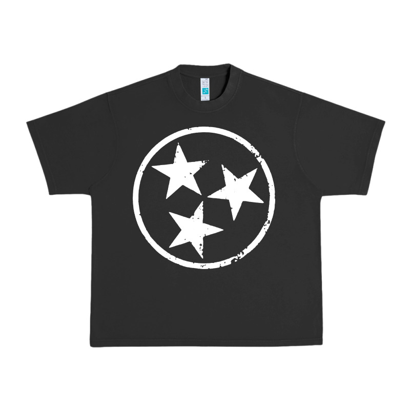 Tennessee Flag Vintage Grunge Distressed Graphic Urban Heavy Tee by artisFamous | Teevron