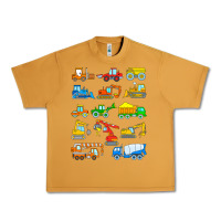 Peanut Butter construction excavator shirt for boys girls men and women t shirt Urban Heavy Tee - artisFamous