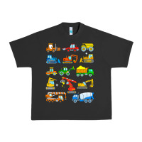 Pigment Black construction excavator shirt for boys girls men and women t shirt Urban Heavy Tee - artisFamous