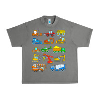 Tornado construction excavator shirt for boys girls men and women t shirt Urban Heavy Tee - artisFamous