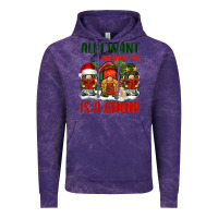 Cloud Purple all i want for christmas is a choir Vintage Hoodie - BarkalooDesign