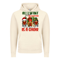 Vintage Artic all i want for christmas is a choir Vintage Hoodie - BarkalooDesign
