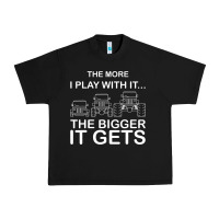 Black cool the more i play with it...the bigger it gets men women t shirt Urban Heavy Tee - artisFamous