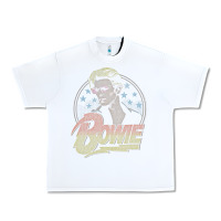 White bowie   diamond dogs t shirt Urban Heavy Tee - artisFamous
