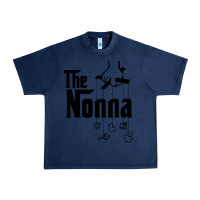 Navy The Nonna! Italy Grandmother Baby Hang Toys Urban Heavy Tee - artisFamous