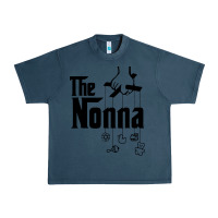 Midnight Navy The Nonna! Italy Grandmother Baby Hang Toys Urban Heavy Tee - artisFamous