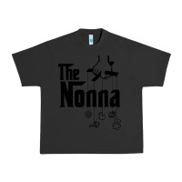 Pigment Black The Nonna! Italy Grandmother Baby Hang Toys Urban Heavy Tee - artisFamous