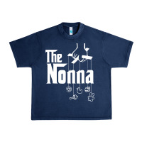 Navy The Nonna! Italy Grandmother Baby Hang Toys Urban Heavy Tee - artisFamous