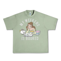 Oil Green beauty and the beast belle my weekend is booked t shirt Urban Heavy Tee - artisFamous