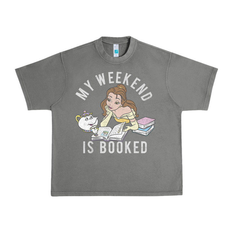 Beauty And The Beast Belle My Weekend Is Booked T Shirt Urban Heavy Tee by artisFamous | Teevron