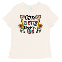 Bone little sister biggest fan Ladies Tee - CowhideDigitalArt