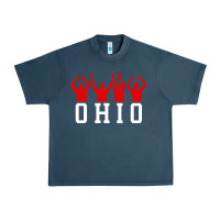 Midnight Navy vintage state of ohio home pride Urban Heavy Tee - artisFamous