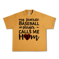 Peanut Butter womens my favorite baseball player calls me mom Urban Heavy Tee - artisFamous