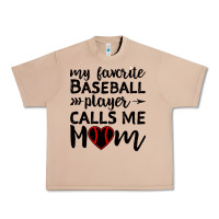 Burro womens my favorite baseball player calls me mom Urban Heavy Tee - artisFamous