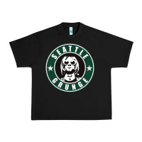 Black seattle grunge Urban Heavy Tee - artisFamous