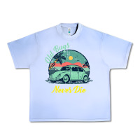 Grape Ice Vintage Funny Beetle Bug Distressed Classic Cars Old Bugs Never Die Urban Heavy Tee - artisFamous