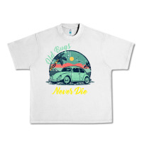 Lunar Rock Vintage Funny Beetle Bug Distressed Classic Cars Old Bugs Never Die Urban Heavy Tee - artisFamous