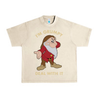 Sandshell snow white i'm grumpy deal with it portrait t shirt Urban Heavy Tee - artisFamous